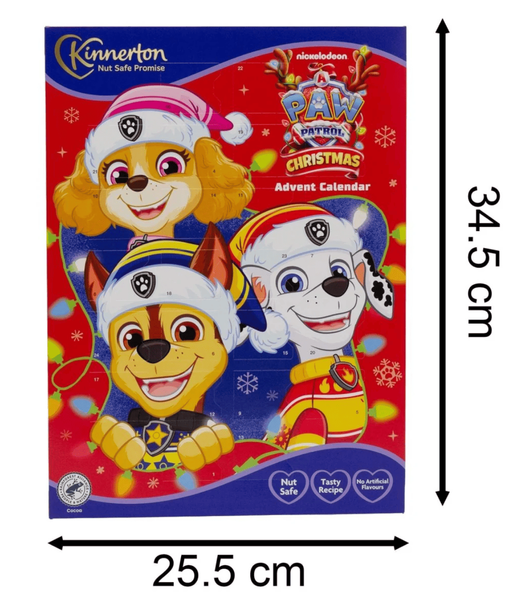 Адвент-календар Kinnerton Paw Patrol Advent Calendar 40г 4088 фото