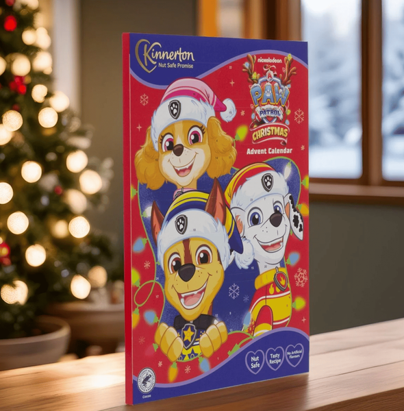 Адвент-календар Kinnerton Paw Patrol Advent Calendar 40г 4088 фото