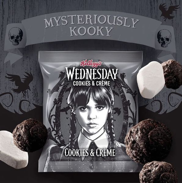 Сухой завтрак Kellogg's Wednesday Cereal Pouches Cookies & Creme with Marshmallows 13г 11868 фото