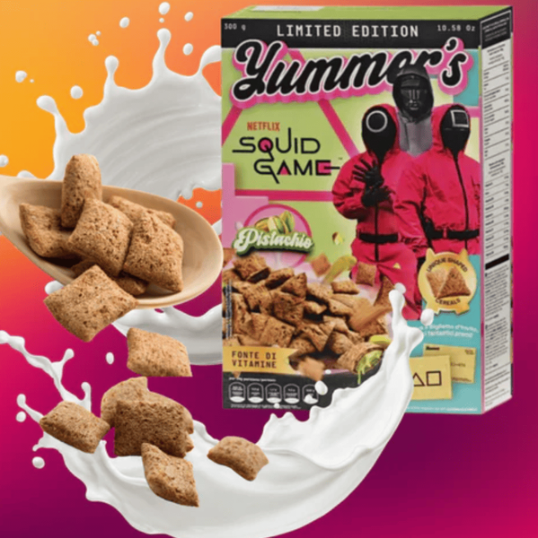 Хлопья Yummer's Limited Edition Squid Game Pistachio Cereal 300г 8923 фото