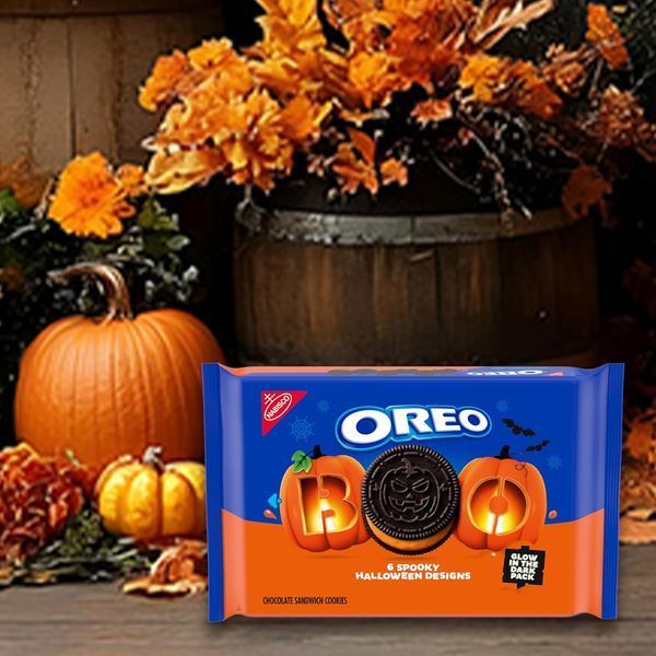 Печенье Oreo Boo Halloween Orange Creme 530g 1326 фото