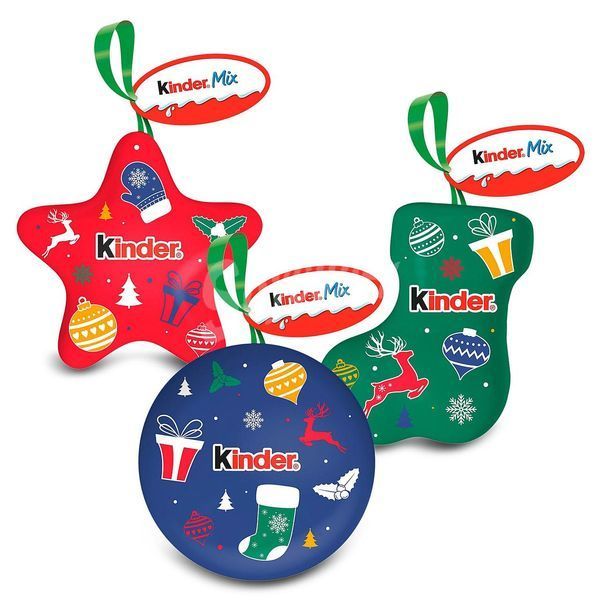 Різдвяний шоколад Kinder Mini Eggs Kinder Schokolade 34g 6033 фото