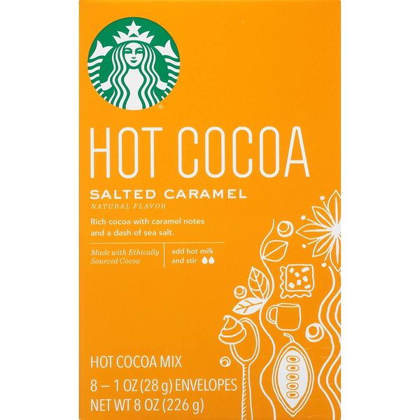 Какао Starbucks Salted Caramel Hot Cocoa Mix 226g 2059 фото