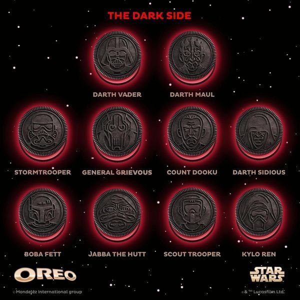 Печенье OREO STAR WARS Cookies Special Edition 303г 6837 фото