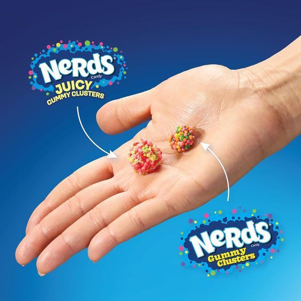 Цукерки Nerds Juicy Gummy Clusters Strawberry Punch Candy 202г 10955 фото