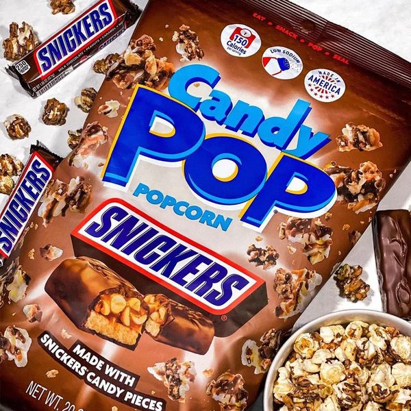 Попкорн Candy Pop Snickers Popcorn 149g 4799 фото