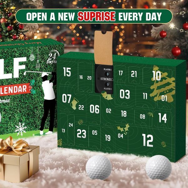 Адвент-календар для гольфу Golf Advent Calendar 1шт 9620 фото