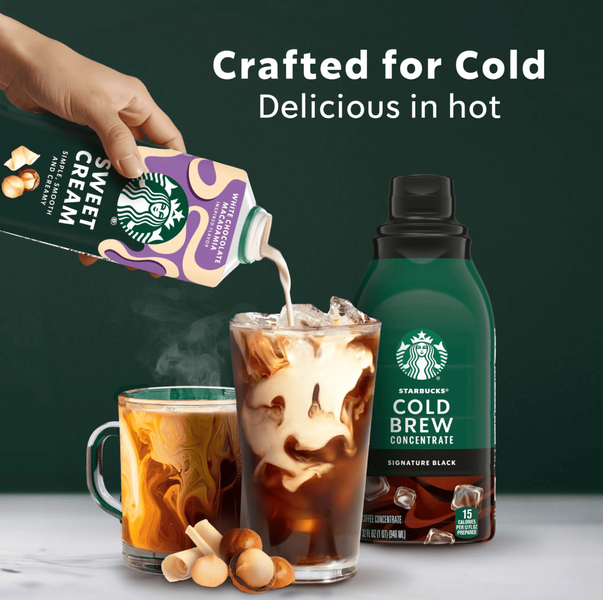 Сливки Starbucks White Chocolate Macadamia Sweet Cream 710 мл 10803 фото