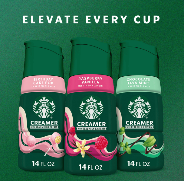 Сливки для кофе Starbucks Chocolate Java Mint Coffee Creamer 414мл 10210 фото