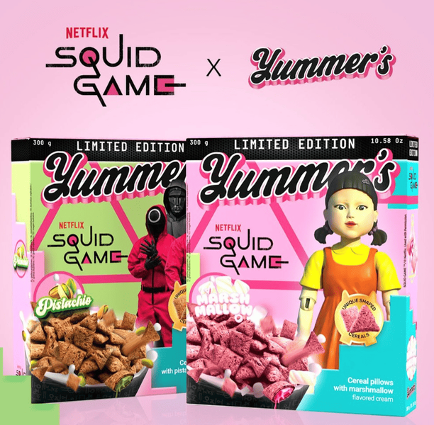 Хлопья Yummer's Limited Edition Squid Game Pistachio Cereal 300г 8923 фото