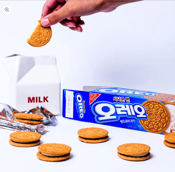 Печенье Oreo Sandwich Cinnamon Bun Cookies 80г 10159 фото