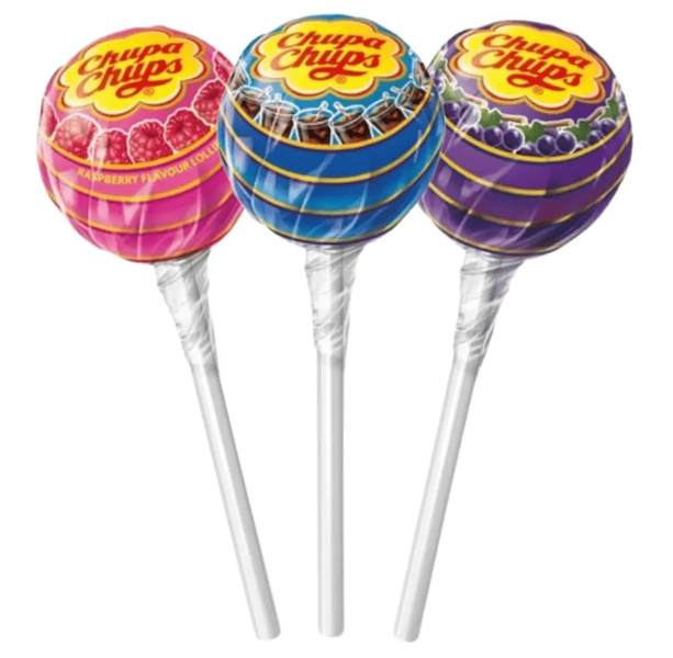 Тримач для льодяника Beetlejuice Sandworm Pop Ups Lollipop та 3 льодяники Chupa Chups 36г 9424 фото