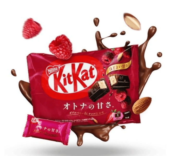 Шоколадные батончики Kit Kat Sweetness Double Berry Chocolate Nuts 9шт, 104г 10906 фото