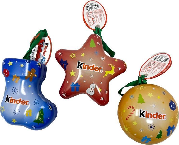 Різдвяний шоколад Kinder Mini Eggs Kinder Schokolade 34g 6033 фото