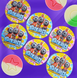 Леденцы Squid Game Dalgona Biscuits Korean Fruit Candy Игра в Кальмара 27г 9023 фото 7