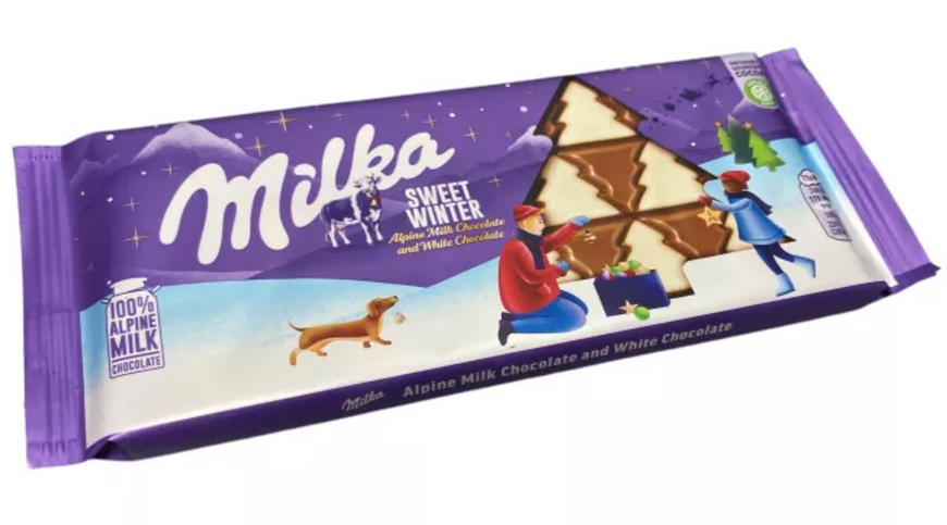 Шоколад Milka Sweet Winter 100г 7688 фото