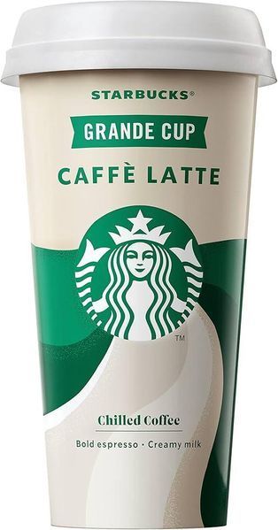 Холодный кофе Starbucks Caffe Latte Grande Iced Coffee 330мл 6988 фото