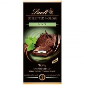 Шоколадка Lindt Dark Mousse Mint 150g 4633 фото