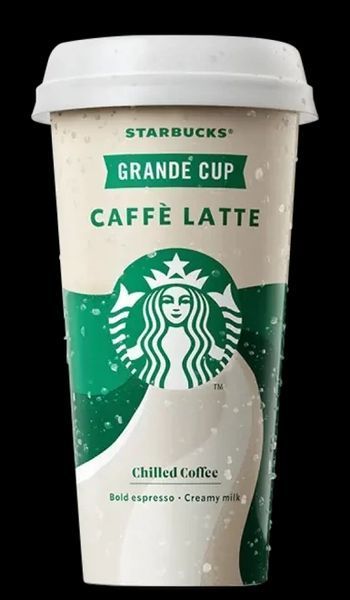 Холодный кофе Starbucks Caffe Latte Grande Iced Coffee 330мл 6988 фото