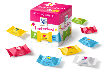 Набор Конфет Ritter Sport Schokowurfel Dankeschön 176g 0199 фото