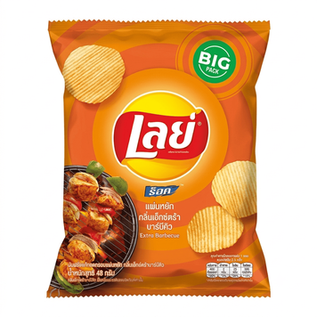 Чіпси Lay's Extra BBQ Potato Chips 48г 11237 фото