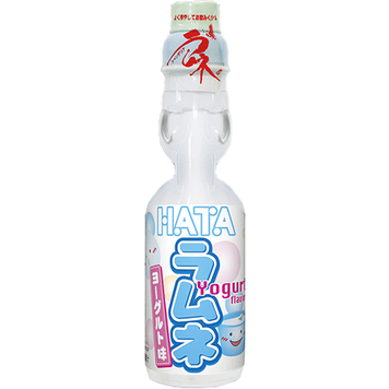 Японська газована вода з кулькою Ramune Yogurt 200ml 1960 фото