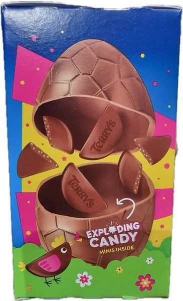 Великоднє шоколадне яйце з сюрпризом Terry&rsquo;s Chocolate Orange Small Easter Egg 91г 8441 фото