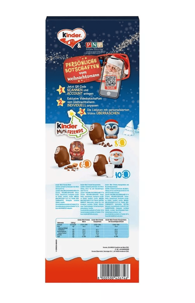 Адвент календар Ferrero Kinder Mini Friends Advent Calendar 164г 7621 фото