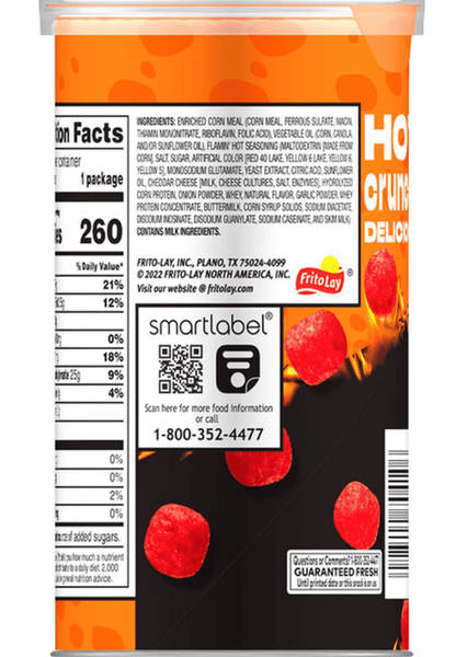 Сырные шарики Cheetos Minis Flamin' Hot Cheese Flavored Snacks 42.5г 10436 фото