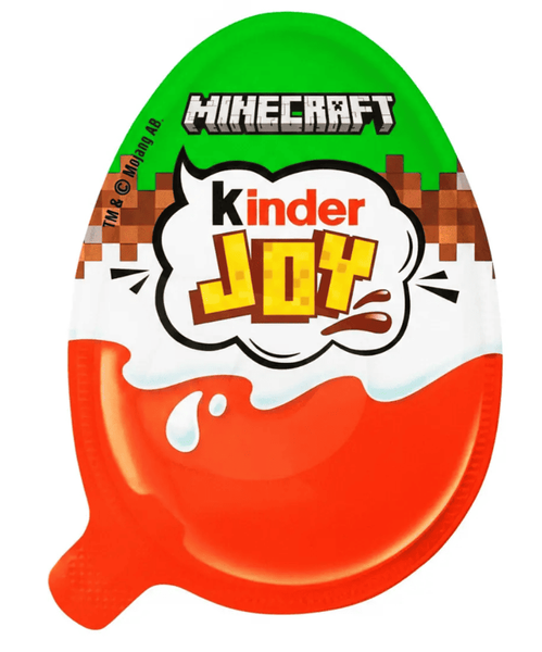 Подарочный набор Сердце Kinder Joy Minecraft 1шт 10390 фото