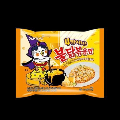 Лапша быстрого приготовления Samyang​​​​​​​&nbsp;Buldak Four Cheese Hot Chicken Ramen Noodles 130 г 7339 фото