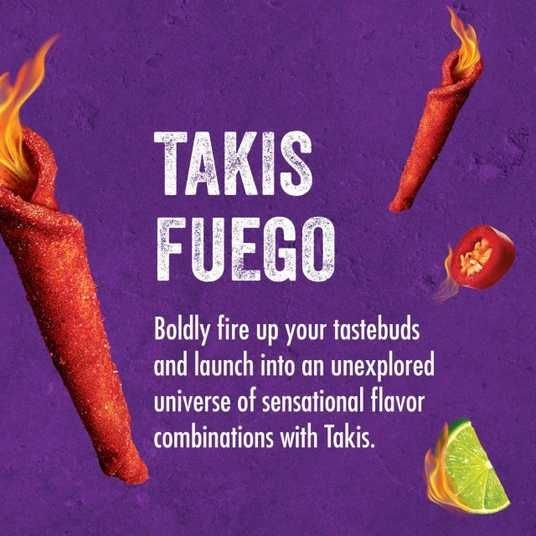 Купити Чіпси Takis Hot Chili Pepper & Lime Flavored Extreme Spicy