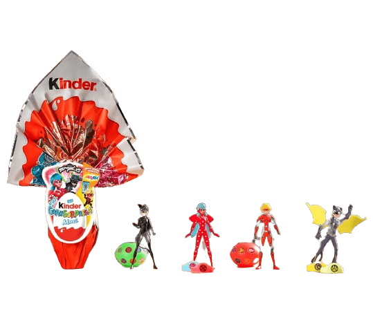 Шоколадное яйцо Kinder GranSorpresa Miraculous леди Баг и супер кот 150 г. 6318 фото