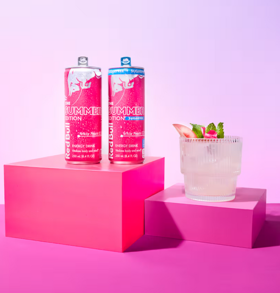 Енергетик Red Bull The Summer Edition зі смаком білого персика 250мл 8638 фото