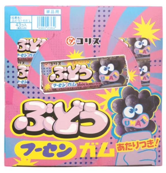 Жувальна гумка Colis Grapes Fussengum 11г 9893 фото