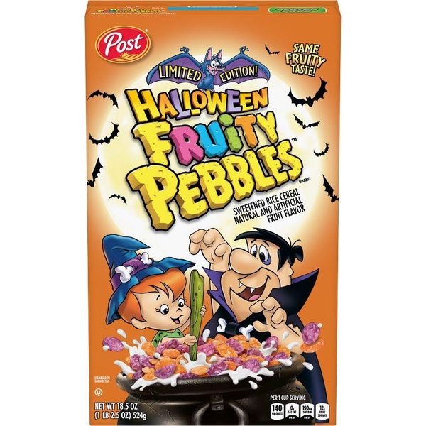 Сухой завтрак Halloween Fruity Pebbles Cereal 524g 4034 фото