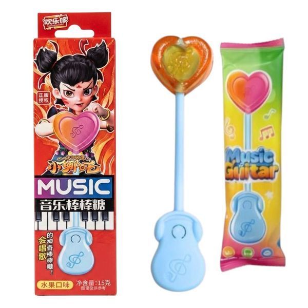 Льодяник на паличці Music Audio Lollipop Сяо Нечжа 15г 11088 фото