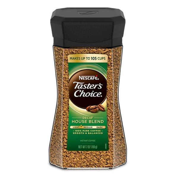 Розчинна кава Nescafé Decaf Taster's Choice Light Medium Roast без кофеїну 198 г 5296 фото