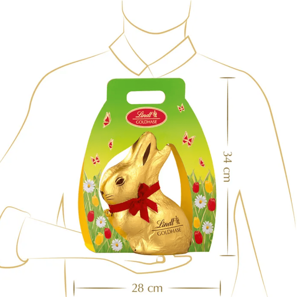 Шоколадний кролик&nbsp;Lindt Goldhase Gold Rabbit 500г 10536 фото