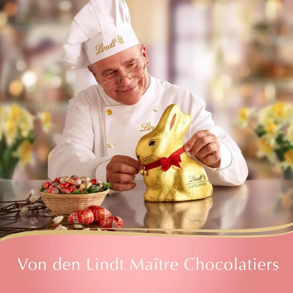 Шоколадний кролик&nbsp;Lindt Goldhase Gold Rabbit 500г 10536 фото