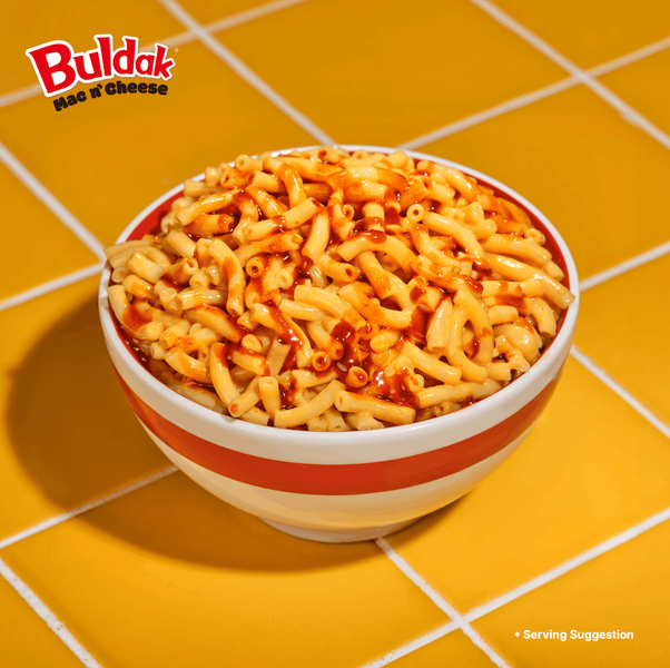 Макароны Samyang Buldak Sweet Corn Mac & Cheese 4шт х 58г 11702 фото