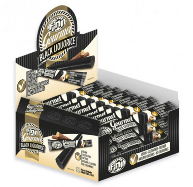 Жевательные конфеты Fini Regaliz Negro Gourmet 32г 8856 фото