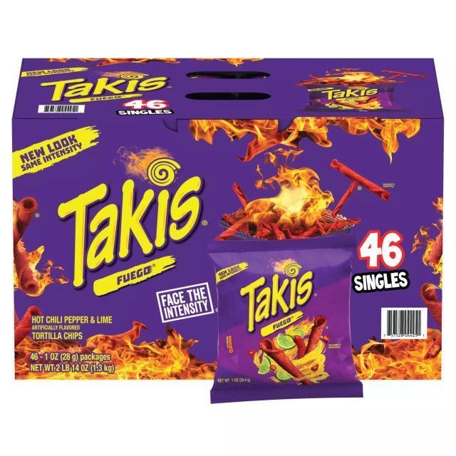 Купити Чіпси Takis Hot Chili Pepper & Lime Flavored Extreme Spicy