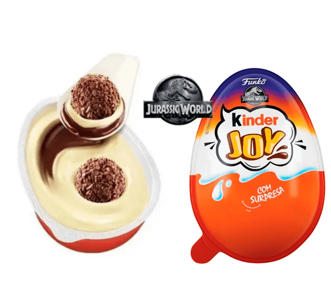 Шоколадное яйцо Kinder Joy Funko Jurassic World 20г 7190 фото