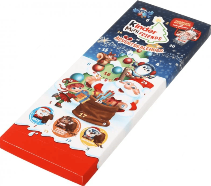 Адвент календар Ferrero Kinder Mini Friends Advent Calendar 164г 7621 фото