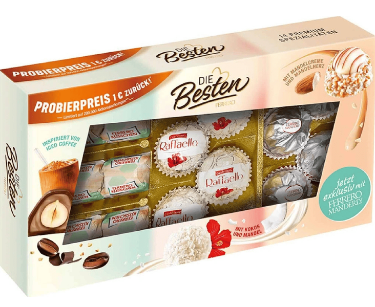Цукерки Ferrero Die Besten 166г 11187 фото