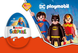 Шоколадне яйце​​​​​​​&nbsp;Kinder Surprise Maxi Classic Egg DC Playmobil 100г (BBD 10/04/2026) 9357 фото 3