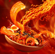 Гострі снеки Buldak Da Mowang Konjac Snack Samyang 15г 9207 фото 5