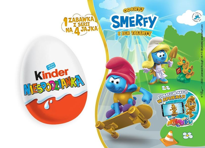 Шоколадне яйце Kinder Niespodzianka 20g 2493 фото