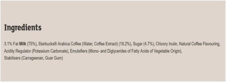 Холодный кофе Starbucks Caffe Latte Grande Iced Coffee 330мл 6988 фото